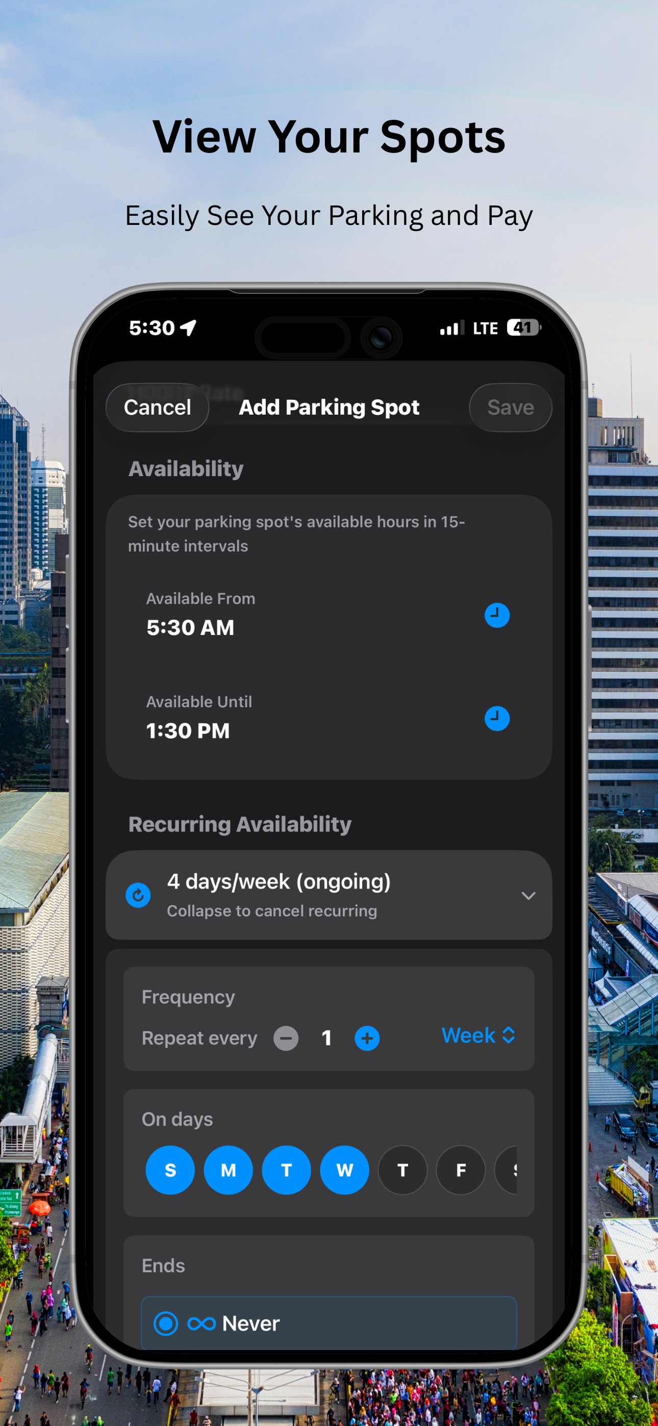 Parkly App Screenshot 3